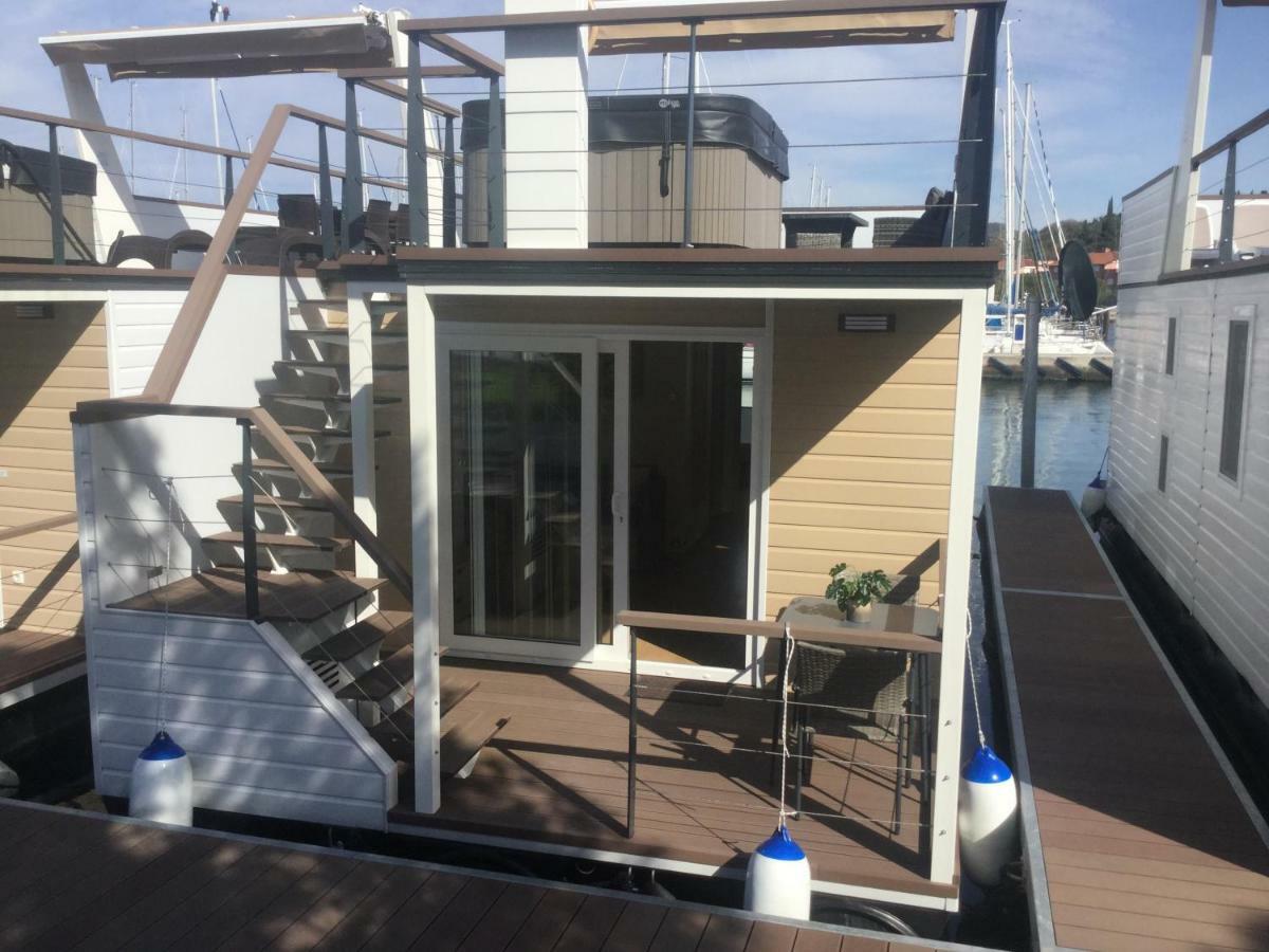 Floating Sea House Shark 1 Lucija Exterior photo